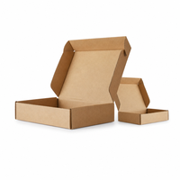 Boîte d'expédition auto-scellante avec rabat à fermeture rapide, en carton, personnalisable avec logo imprimé, fournisseur en gros, directement de l'usine