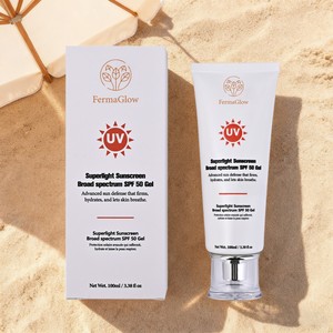 <span class=keywords><strong>Crema</strong></span> Solare Fermentata Coreana SPF 50 UVA UVB PA++++ Gel Protettivo <span class=keywords><strong>per</strong></span> il Corpo Protezione UV Idratante <span class=keywords><strong>per</strong></span> Pelle Scura - Product Image 2