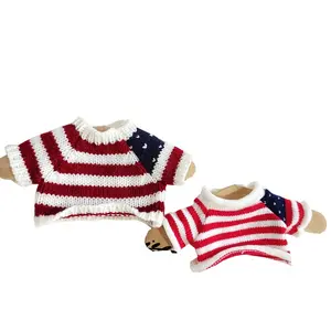 sudadera oso de peluche Suppliers-Suéter de oso de peluche, accesorios de ropa, suéteres suaves para Mini y pequeños osos de peluche, gran oferta