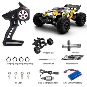 Camions rapides RC 1/16 SCY 16102PRO Brushless 4WD pour adultes avec une vitesse maximale de 70 km/h, voiture télécommandée - Product Image 4