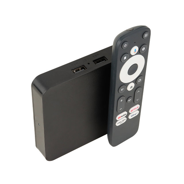 Android TV Box Google Certified 4K Media Player 2GB 32GB with Voice Control BT Dual WiFi Streaming Device TV Box