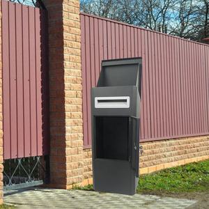 Boîte à courrier automatique, porte-journal, grande boîte de courrier, en métal d'extérieur, sécurisée - Product Image 5