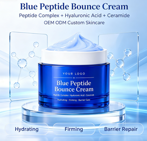 Crema Hidratante Reafirmante con Péptidos Azules, Crema Facial Hidratante, Marca Privada OEM ODM, Empaque Personalizado para Todo Tipo de Piel - Product Image 4