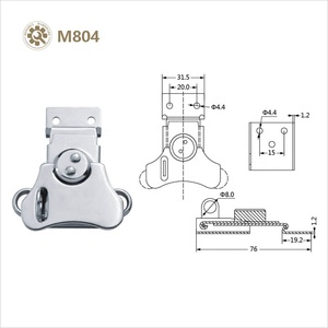 Haute Qualité Mode Style Transport En Acier Doux <span class=keywords><strong>Serrure</strong></span> Pour <span class=keywords><strong>Coffre</strong></span> - Product Image 2