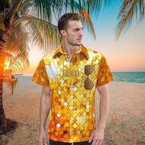 <span class=keywords><strong>Disco</strong></span> personnalisé sublimation impression Piqué chemise pour homme à manches courtes Vintage bouton-Up <span class=keywords><strong>Polo</strong></span> discothèque fête T-Shirt haut - Product Image 5