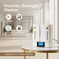 Diffuseur d'huiles essentielles sans eau en plastique, contrôlé par WiFi, à air froid, avec garantie d'un an pour usage domestique