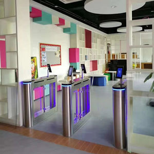 Tourniquet pivotant intelligent avec accès QR à la face pour les bureaux des centres commerciaux d'Asie du Sud-Est Stations <span class=keywords><strong>MRT</strong></span> - Product Image 5