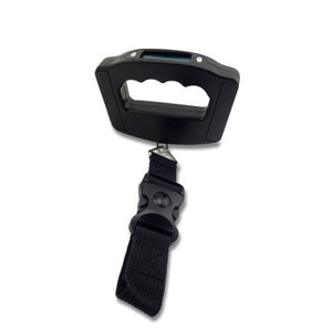 Balance de colis portable pour bagages transfrontaliers, capacité de charge de 50 kg, poignée en U, crochet de livraison, plastique ABS, écran LCD pour 100 kg - Product Image 1