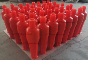 Sostituzione per Swaco Mongoose D380 idrociclone cono 4 pollici in poliuretano coni Desilter - Product Image 2