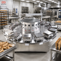 Machine commerciale entièrement automatique pour la production de cornets de crème glacée en papier pour glaces dures