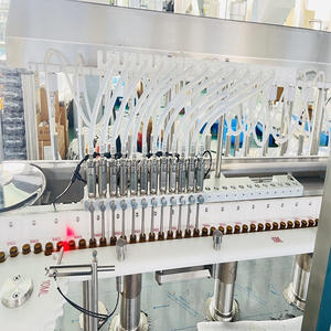 เครื่องบรรจุและขวดแก้วสีเหลืองอำพันใสขนาด100มล. <span class=keywords><strong>สาย</strong></span>การผลิตขวดแก้วสีเหลืองอำพันขนาด50มล. - Product Image 5