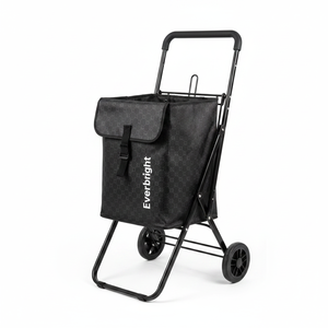 Carrito de Compras de Plástico y Acero de 39.5 Pulgadas con Cerradura para Monedas, 8 Piezas/Caja - Product Image 2