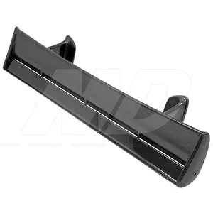 Becquet noir en Fiber de carbone, aileron stylé pour Nissan Skyline R34, 1999 — 2002