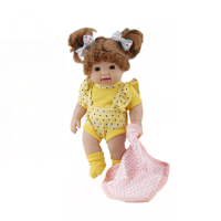 Babypuppen-Spielzeug 30cm Vollgummi- und Plastikkörper-Spielset Weihnachtsgeschenke für 2-7 Jahre