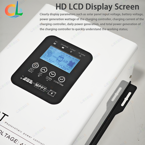 200a mppt सौर चार्ज नियंत्रक 450v इनपुट 24v/36v/48v/60v-168v180v/192v lcd डिस्प्ले rs485/wifi सौर बैटरी घरेलू उपयोग - Product Image 4