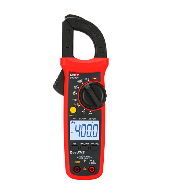 UT200+ Series 400A/600A Digital Clamp Meters for Measure High-voltage Frequency Temperature AC/DC Current Uni-t Ut204+