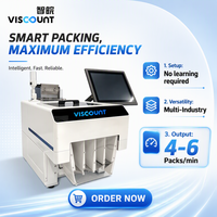 VisCount VST4-1 CE – Système de comptage et d'emballage de composants (vis, connecteurs, puces IC, condensateurs) sans configuration requise – Machine de comptage par vision