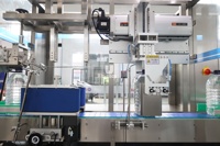 Machine d'application de poignées pour bouteilles d'eau de 5L, équipement de montage de poignées en plastique pour bidons d'eau, pour l'emballage de bouteilles