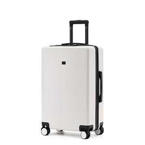 กระเป๋าเดินทางแบบมีซิปกระเป๋าล้อลากวัสดุ PC แข็งแบบพกพาน้ำหนักเบาออกแบบได้ตามที่ต้องการ - Product Image 5