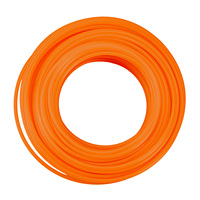 Accessoires pour coupe-herbe KSEIBI, ligne de coupe en nylon pour outils de jardin, brosse rotative pour débroussailleuse, 2,4 mm * 15 m, ligne de coupe pour coupe-herbe