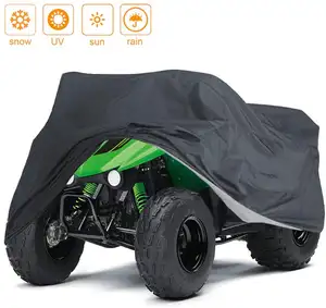 Sports-Style Camouflage Color Windproof ATV Cover Perfectly Secured With Buckle In Bottom Covering