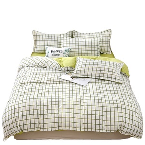 Bán Buôn Mùa Thu Sợi Nhỏ Chà Nhám Đồng Bằng Giường Vải Lanh Cover Tấm Bộ Đồ Giường - Product Image 1