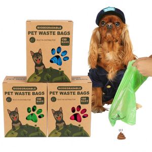 Sac à déjections canines biodégradable et compostable Earth Friendly, boîte de 10 rouleaux avec distributeur - Product Image 2
