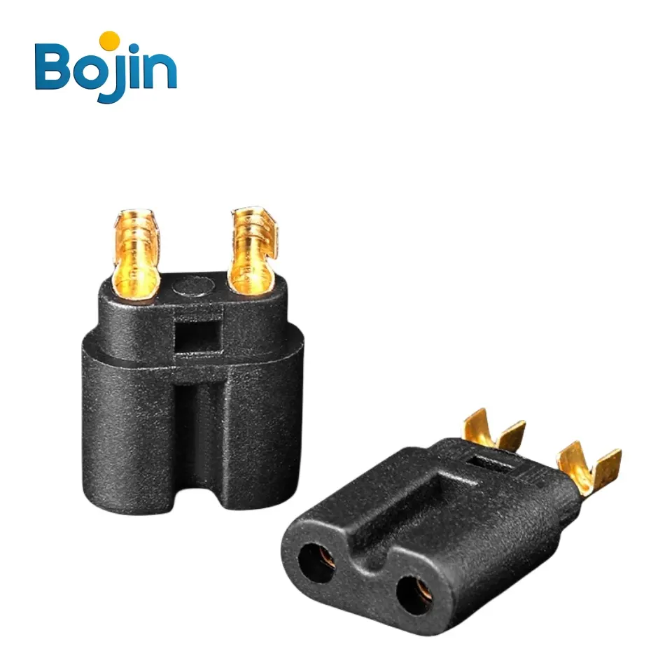IEC C1 C2 plug inserir soquete PBT quadro interno Copper terminal montagem elétrica acessórios para barbeador razor power cable