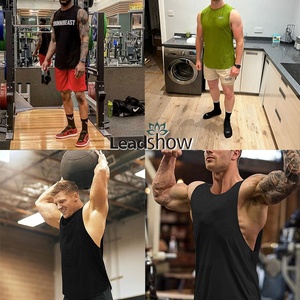 Taglie forti <span class=keywords><strong>uomo</strong></span> Muscle Bamboo allenamento Fitness <span class=keywords><strong>abbigliamento</strong></span> da corsa canotta da <span class=keywords><strong>uomo</strong></span> <span class=keywords><strong>abbigliamento</strong></span> sportivo senza maniche gilet da ginnastica Activewear - Product Image 3