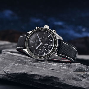Reloj Retro Nuevo de PAGANI DESIGN, Relojes de Cuarzo para Hombre, Acero Inoxidable, Cristal de Zafiro Luminoso, Cronógrafo - Product Image 4