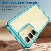 Nouveau populaire antichoc Transparent clair dur Pc + tpu pare-chocs couverture de téléphone de protection pour Realme C75 étui de haute qualité