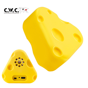 Dễ Thương Mini Vàng Pho Mát Loa Không Dây Xách Tay TWS Âm Thanh Trẻ Em Phụ Nữ Ngoài Trời Loa Không Dây - Product Image 1