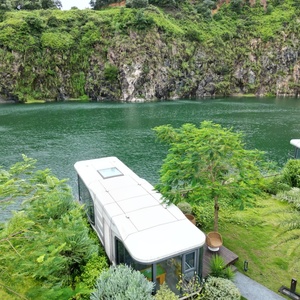 Tương lai đúc sẵn nhà Pod khách sạn phòng ngủ precast viên nang với ban công không gian nhà viên nang với hệ thống thông minh - Product Image 3