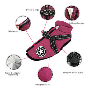 Todos <span class=keywords><strong>Pet</strong></span> Jaqueta De Inverno Casaco De Secagem <span class=keywords><strong>Pet</strong></span> Impermeável Reflexivo Cat Vest Luxo Quente Fábrica Personalizada Fora Roupas Para Cães - Product Image 2