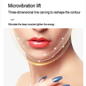 Appareil de beauté pour le visage et le cou, anti-rides, masseur facial, rajeunissement de la peau, vibromasseur pour affiner le double menton - Product Image 4