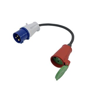 ZNPON G01K 16A 250V Danemark <span class=keywords><strong>Adaptateur</strong></span> CEE vers <span class=keywords><strong>prise</strong></span> danoise - Product Image 2