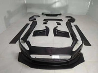 Nouveau kit carrosserie large pour GT Gran Turismo, style LB, avec lèvre avant, diffuseur, spoiler et capot