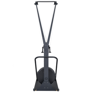 Appareil de fitness professionnel de <span class=keywords><strong>ski</strong></span> à résistance à l'air, machine de <span class=keywords><strong>ski</strong></span> d'intérieur avec support au sol pour l'entraînement cardiovasculaire - Product Image 4