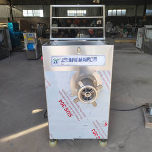 Picadora de carne congelada eléctrica, picadora de acero inoxidable para pollos, patos, gansos, carne y hueso, máquina procesadora de carne - Product Image 6