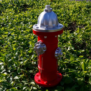 <strong>Resin</strong> Fire Hydrant for Dogs to Pee, 20 Inch <strong>Backyard</strong> Decoration Outdoor Statue Firefighter Men's Gift - Product Image 3