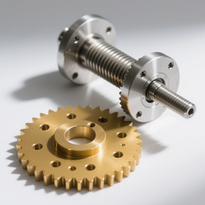Customized CNC Machining High Quality CNC Brass Steel <b>Worm</b> <b>Gear</b> Pinion <b>Gear</b> - Product Image 4