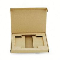 Vente en gros d'électronique personnalisée imprimée en papier kraft boîte postale ondulée pour étui de téléphone portable emballage expédition revêtement UV gaufrage