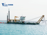 Nouveau 7000m3/hour Sable Cutter Suction Dredger Gold Mining Dragage Pompe Hydraulique Usine OEM Nouveau Navire Personnalisé Grand Bateau