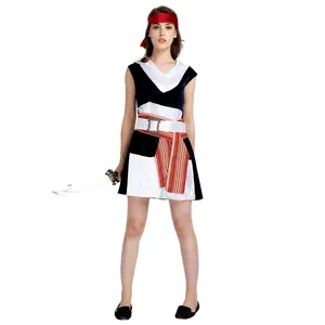 Wholesale Women's Caribbean <strong>Lady</strong> Halloween Adult Female <strong>Pirate</strong> <strong>Costume</strong> - Product Image 1