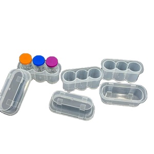 กล่องเก็บขวด<span class=keywords><strong>ยา</strong></span>พลาสติกใส PP ปลอดเชื้อ ขนาด 10 มล. บรรจุได้ 2 ขวด สำหรับ<span class=keywords><strong>ยา</strong></span>ผงแห้งแบบพกพา ขายส่ง - Product Image 2