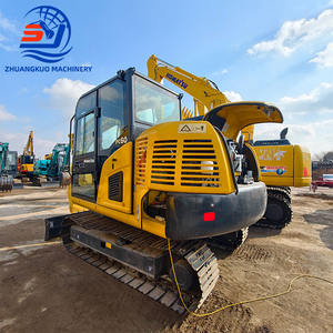 รถขุดตีนตะขาบ Komatsu PC60 มือสอง ราคาแข่งขัน ขายด่วน สภาพเหมือนใหม่ รถขุดตีนตะขาบ Komatsu PC60 มือสองสำหรับขาย - Product Image 1