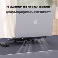 Support d'ordinateur portable pliable et léger avec dissipation thermique améliorée 146*15*36