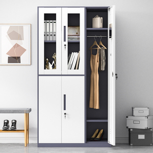 Armoire de rangement en acier pour atelier, salle de sport, vestiaire métallique - Product Image 4