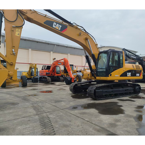 Pour excavatrice sur chenilles 325D, chenilles jaunes et noires, équipement de construction d'occasion, 2023, poids opérationnel de 25 tonnes, 108 kW, 1,0 m - Product Image 6