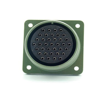 Prix d'usine, vente en gros, MS3106A 28-21 3102, prise industrielle mâle/femelle, adaptateur en laiton standard MIL-5015, 37 broches
